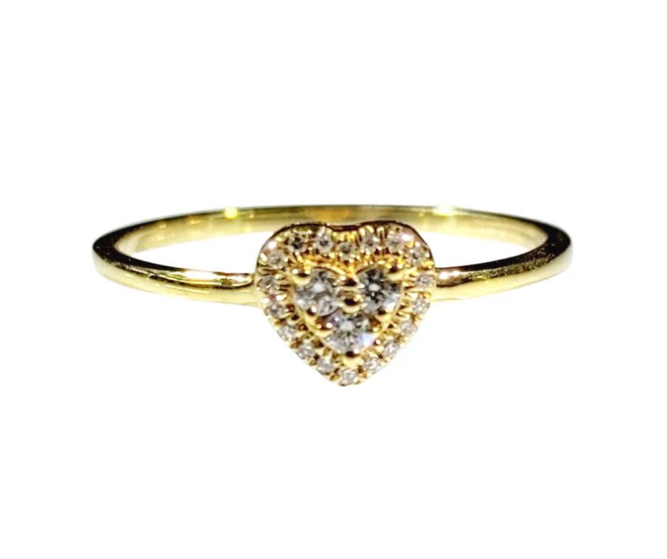 .10ctw Heart Diamond Engagement Ring/ Women's Ring - Image 2