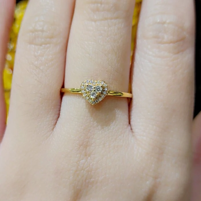 .10ctw Heart Diamond Engagement Ring/ Women's Ring - Image 3