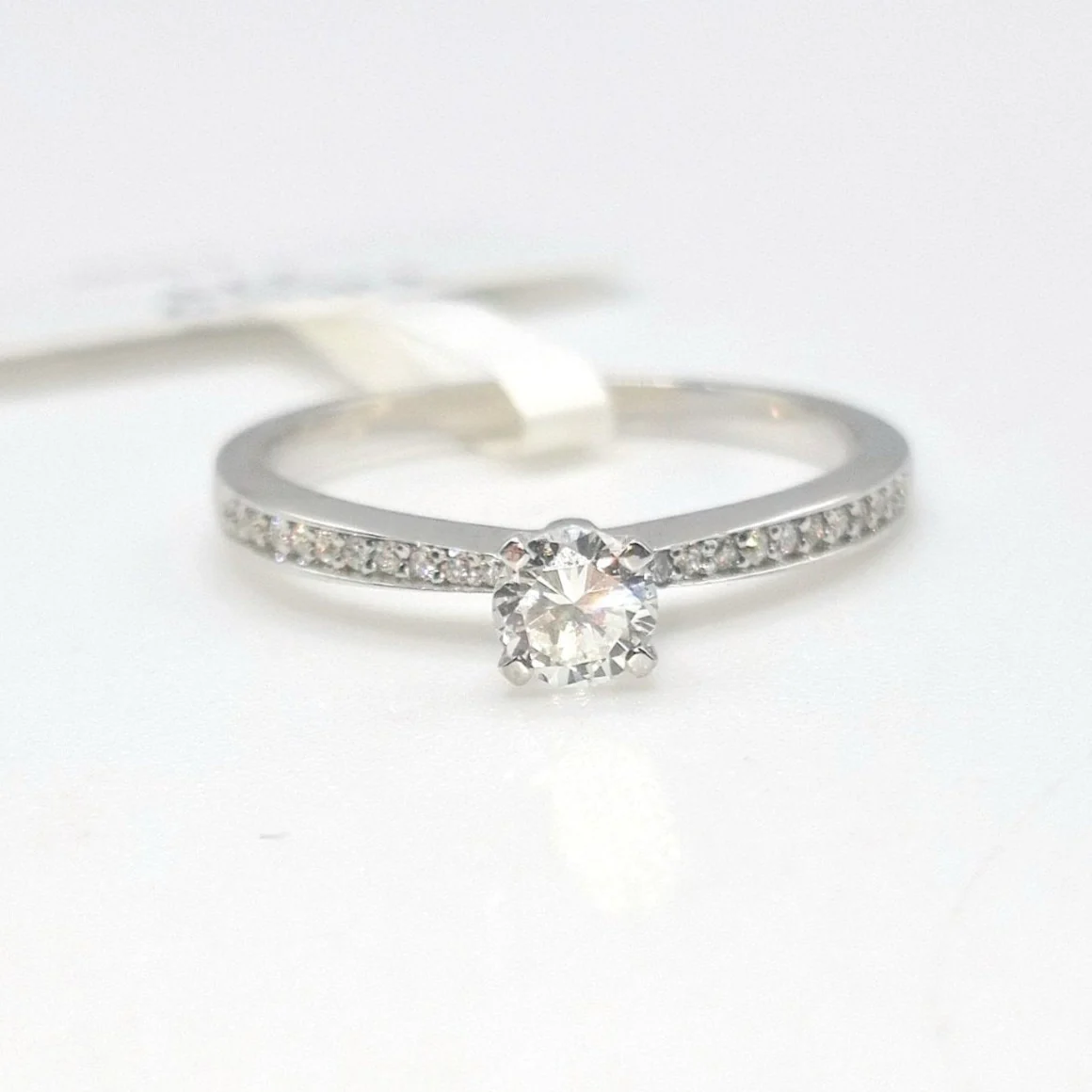 .55ctw Diamond Engagement Ring 14K White Gold