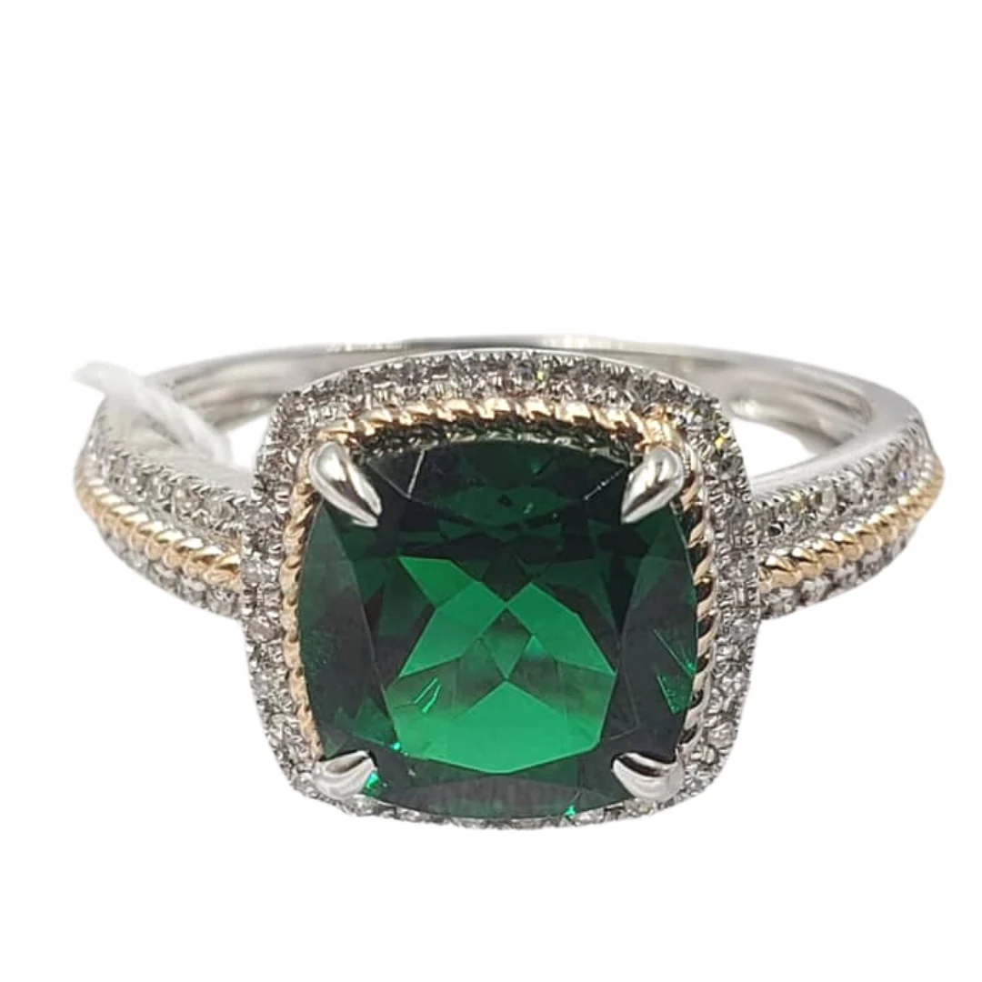 Gemstone Engagement Ring / Women's Ring 14K Gold - Image 6